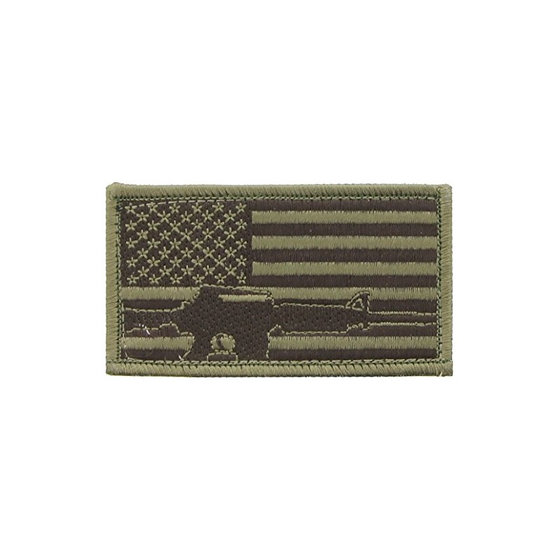 Military Uniform USA American Flag Patch Military Hook & Loop