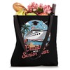 Cruising Into Senior Year Funny School Cruise Design Tote Bag