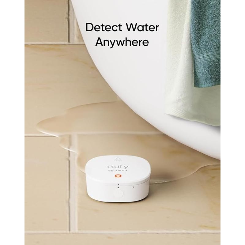 eufy Security Water and Freeze Sensor with Remote Alerts, IP65
