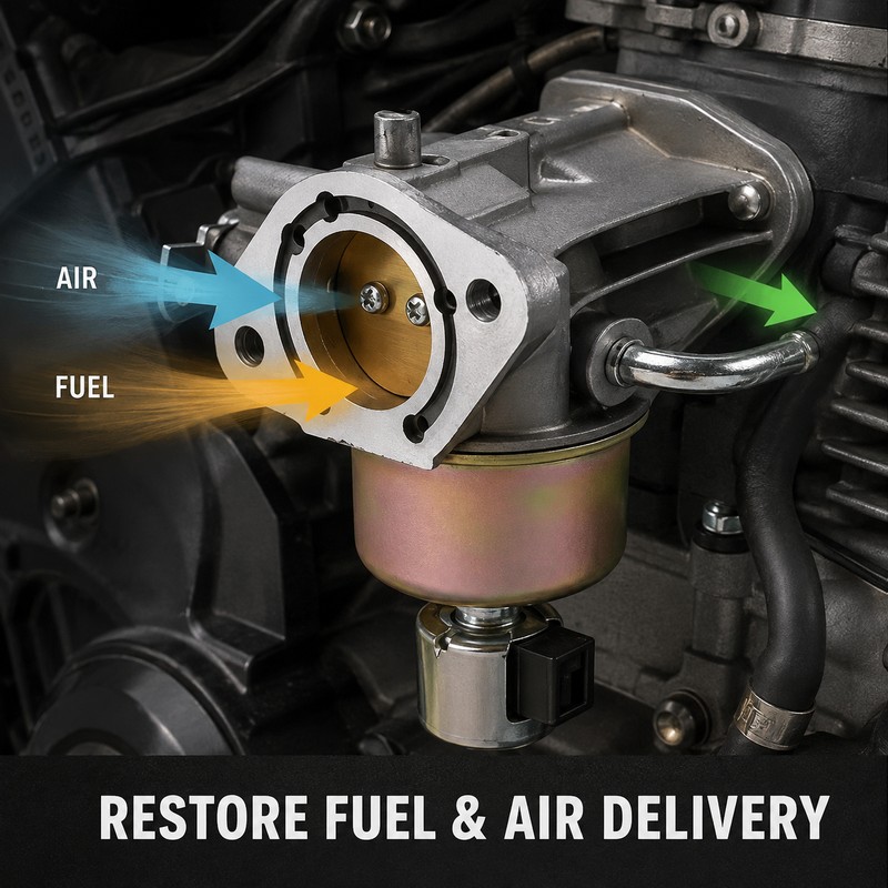 Carburetor Maintenance Kit with Air Filter for KT725 KT730 KT735