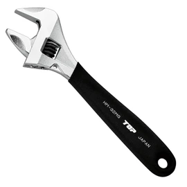 TOP HM-32MGBK Monkey Wrench, Work Wide, Open Mouth 0-32mm, Grip Color, Black, Monkey Wrench, Tsubamesanjo, Made in Japan