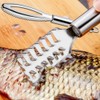 2 Pieces Fish Scaler Tool, Stainless Steel Skin Remover Fish