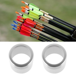 Create idea 20x Protector Nocke Kragen Schutz Ringe F¨¹r Carbon Pfeile Bogenschie?en f¨¹r OD 7,6mm Pfeil Schaft Pfeil Protector