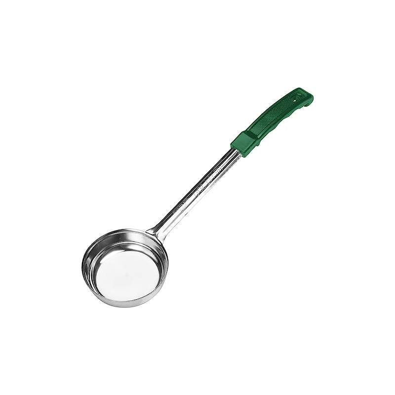 Winco FPSN-6 Portioning Spoon, 6 Ounce, Green