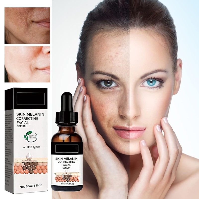 Melanin Correcting Facial Serum, Dark Spot Corrector Daily Face Serum,