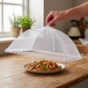 3 Mesh Food Covers Pop Up, Reusable 12 Inch Collapsible