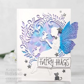 Creative Expressions A5 Clear Stamp Set - Fairy Sentiments*