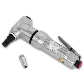 EBERTH Sheet Metal Nibbler Metal Nibbler for Steel, Sheet Metal up to 1.5 mm Cutting Thickness, 1.6 mm Aluminium, 2.2 mm Plastic, 1/4 Inch Compressed Air Connection, 6 Bar Working Pressure,