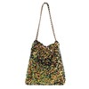 Meliyya Sequin Shopper Tote Bag Shoulder Bag Shiny Shoulder Bag