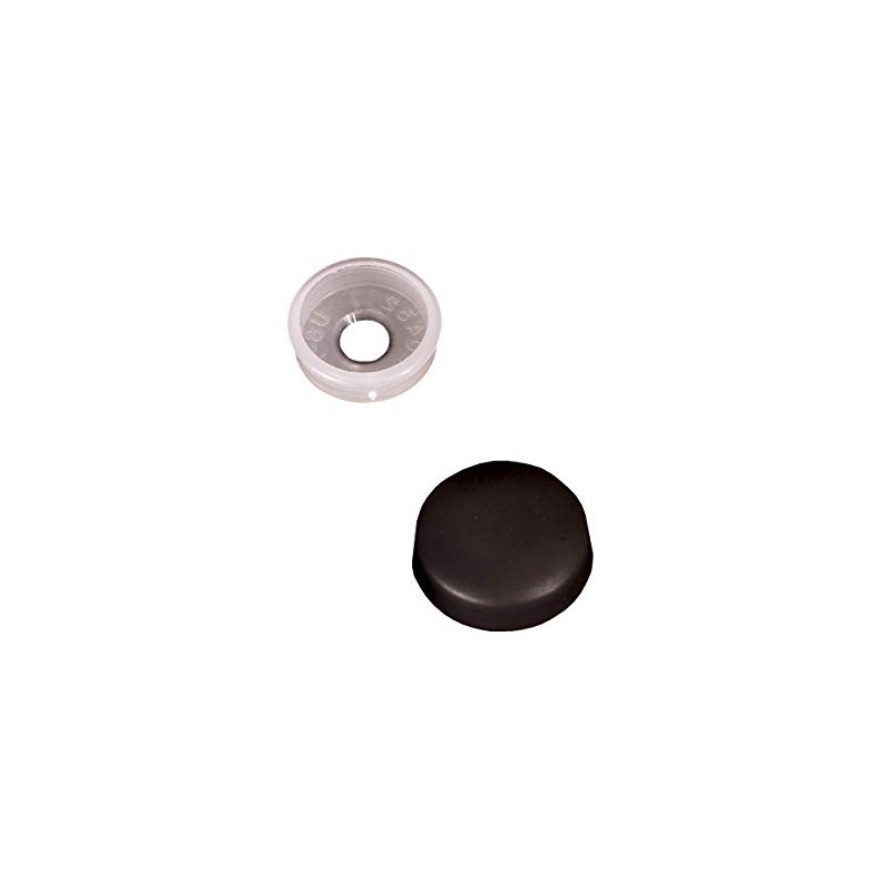 RV Designer H603, Screw Covers, Black, 14 Per Pack, Interior