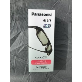 Panasonic NEW Panasonic Viera Polarized 3D Eyeware 2-Pack TY-EP3D20U Sealed Glasses NIB