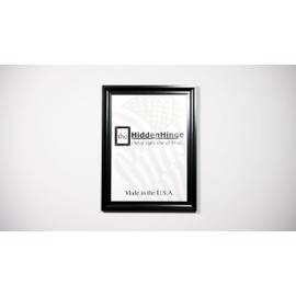 HiddenHinge - UNDETECTABLE Designed for Easily mounting a Picture Frame Over a Wall Safe, Access Panel or in-Wall Storage Location. *Picture Frame Not Included
