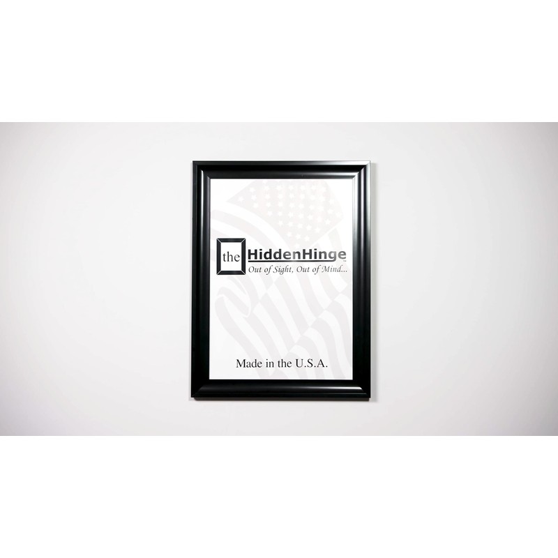HiddenHinge - UNDETECTABLE Designed for Easily mounting a Picture Frame