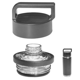 HiMoliwa Yeti Water Bottle Chug Cap Replacement, Yeti Rambler Lids Replacement, Yeti Rambler Chug Cap Compatible with Yeti Water Bottles18/26/36/46/64 OZ, Yeti Chug Cap, Dishwasher Safe 1 Pack