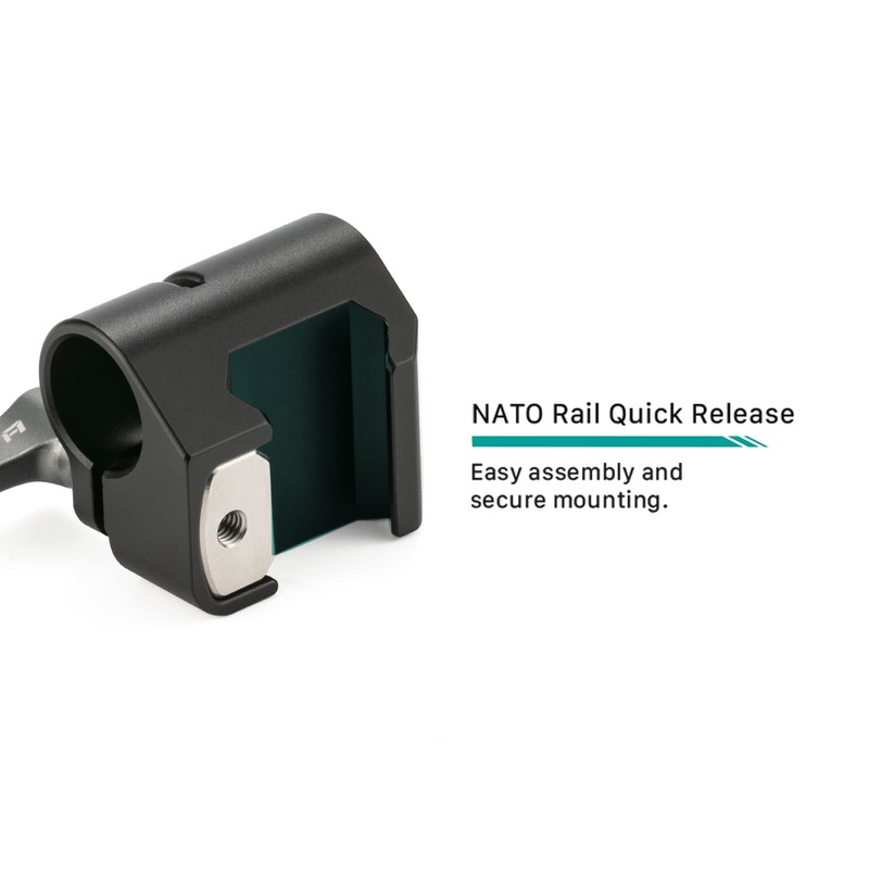 TILTA 15mm Rod Holder to NATO Adapter for Tilta Camera