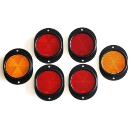 Humvee HMMWV Reflectors 6 pcs Kit Humvee M1123 M998 H1 M1083 M1151 M1152 M1165 M1167