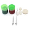 Yuhtech Wool Felt Polishing Pad Kit, 76 Pcs Polishing Pad