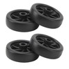 4Pcs Luggage Wheel Suitcase Wheels Universal Wheel Caster Wheel PVC