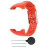 Silicone Replacement Wrist Band for Polar M400 M430 Watch Compatible,