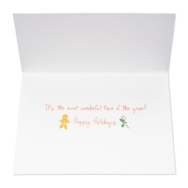 Papyrus Christmas Cards Boxed with Envelopes, Most Wonderful Time (14-Count)