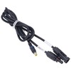 DC Solar Adapter 8mm Brass Connector Splitter Converter Cable for