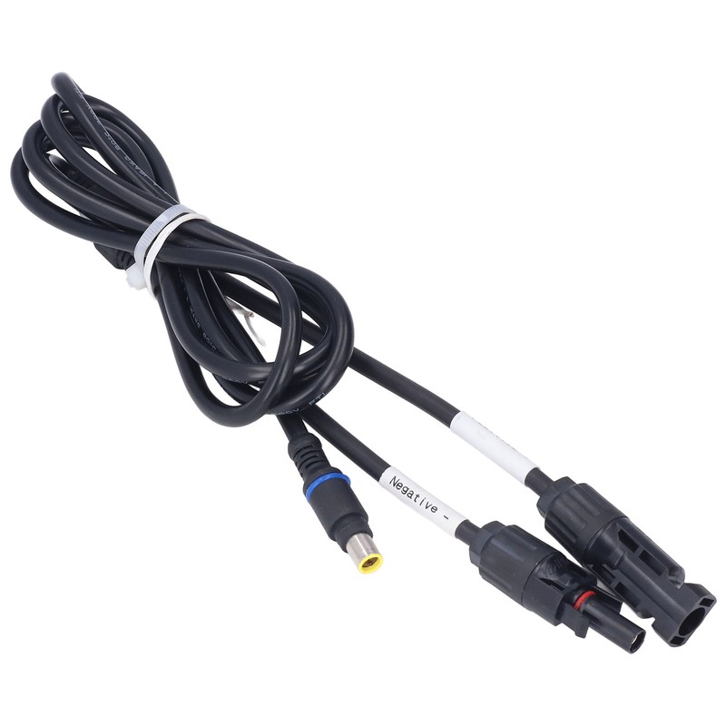 DC Solar Adapter 8mm Brass Connector Splitter Converter Cable for