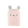 CBJAPAN Carari Zoo Hair Drying Towel, 3x Water Absorbency Microfiber,