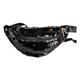 Arsimus Sequin Fanny Pack (Black)