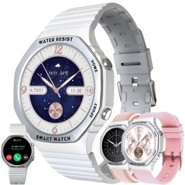 Smartwatch Women with Phone Function, Fitness Tracker 1.32" HD Touch Screen,Smartwatch with Sleep Monitor Heart Rate Monitor 123 Sports Modes Sports Watch Fitness Watch Wrist Watch for Android IOS