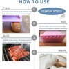 Hot Dog Slicing Cutter Tool – Plastic Sausage Slicer for