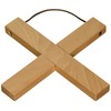 17222 Wooden Pot Mat, Small, 7.1 inches (18 cm), Cloth