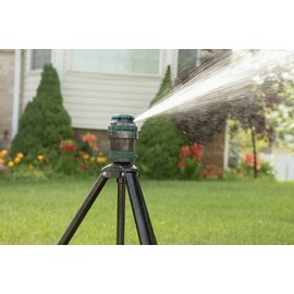 H2O-Six® Gear-Drive Sprinkler Head on Tripod