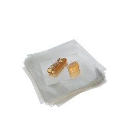 Candy Wrappers for Caramels, 300 Pcs 5" x 5" Clear Cellophane for Homemade Caramel Nougat