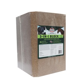 3 in 1 Block for Cattle and Horses, 40 lb
