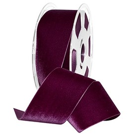 Morex Ribbon Nylon, 2 inches by 11 Yards, Fuchsia, Item 01250/10-709 Nylvalour Velvet Ribbon, 2" by 11 yd,