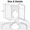 Commemorative Coin Slab Holder for Display and Protection - Transparent