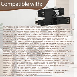 WPW10253483 Upgrade Front Load Washer Door Latch Assembly Compatible with Maytag, Whirlpool, Amana Inglis Replace EAP11751211, W10253483, 1515091, EDR15091X1, PS11751211, AP6017910, 8540222