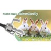 15pcs Stainless Steel Rabbit Watering Nipples Metal with Cage Rodent