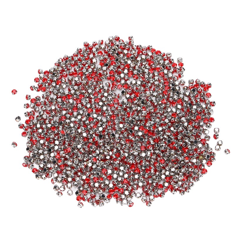 1440pcs Bulk Flatback Steel Back Rhinestones Cute Craft Rhinestones for