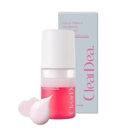 Mucin Mineral Vita Bubble First Essence con fórmula de microburbujas y suero de tóner 2 en 1, K Beauty para piel de vidrio, 2.03 onzas líquidas - Reaf