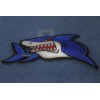 Ivamis Iron on Shark Patch - 4x2.75 inch - P7032
