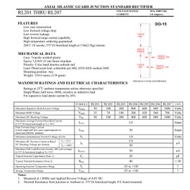 HUABAN 50PCS SR3100 (SB3100) Schottky Barrier Diode 3A 100V DO-201AD (DO-27) Axial 3 Amp 100 Volt