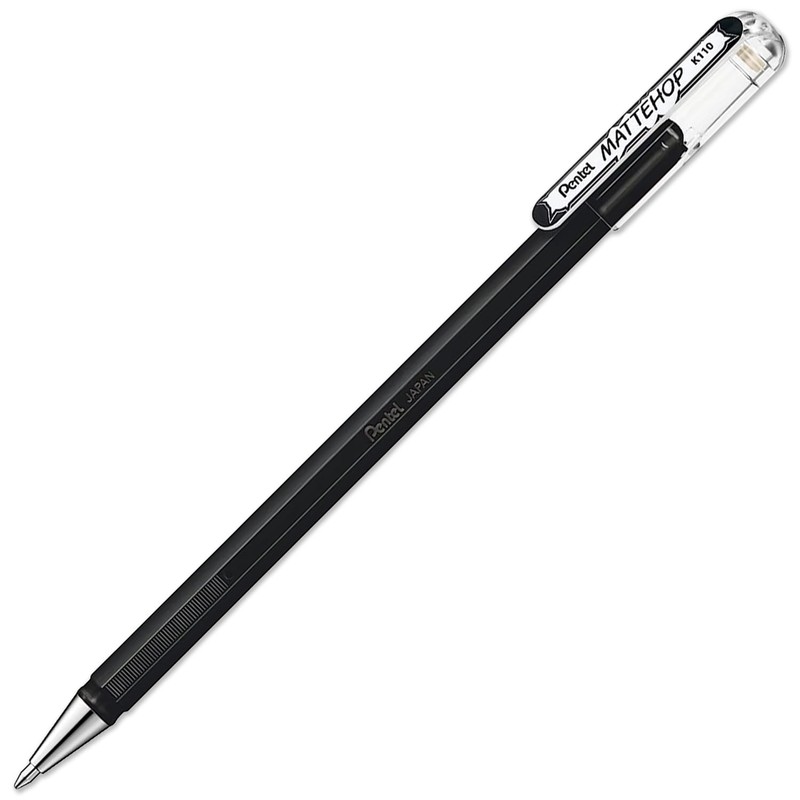 Pentel Hybrid - Dual Metallic/Mattehop - Liquid Gel Rollerball Pens