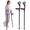 Forearm Crutches for Adults, 2 Pcs, Adjustable Arm Crutch with