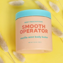 Body Prescriptions Body Butter, Ultra Rich Moisturizing Lotion for Healthy Skin, Vanilla Mint