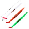 FOSHIO Wrap Stick Magnet Micro Mini Squeegee with Wrap Slip
