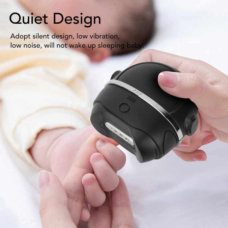 Electric Nail Clipper Quiet Low Noise Curved Design Electric Nail