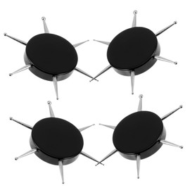 PACKOVE 6-Piece Circular Nail Dotting Tool Set 4 Multi-Functional Heads for Nail Art Manicure Painting and Clay Crafting