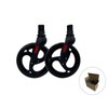 2PC 8 Inch Front Wheel with Front Fork Drive, Replacement