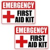 First AID KIT 2 Pack Stickers